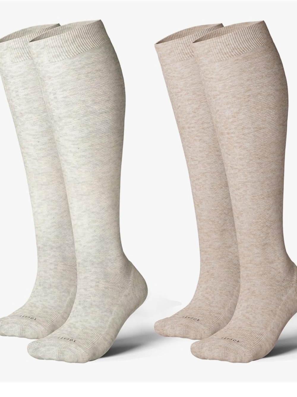 Amazon cotton compression socks set of two